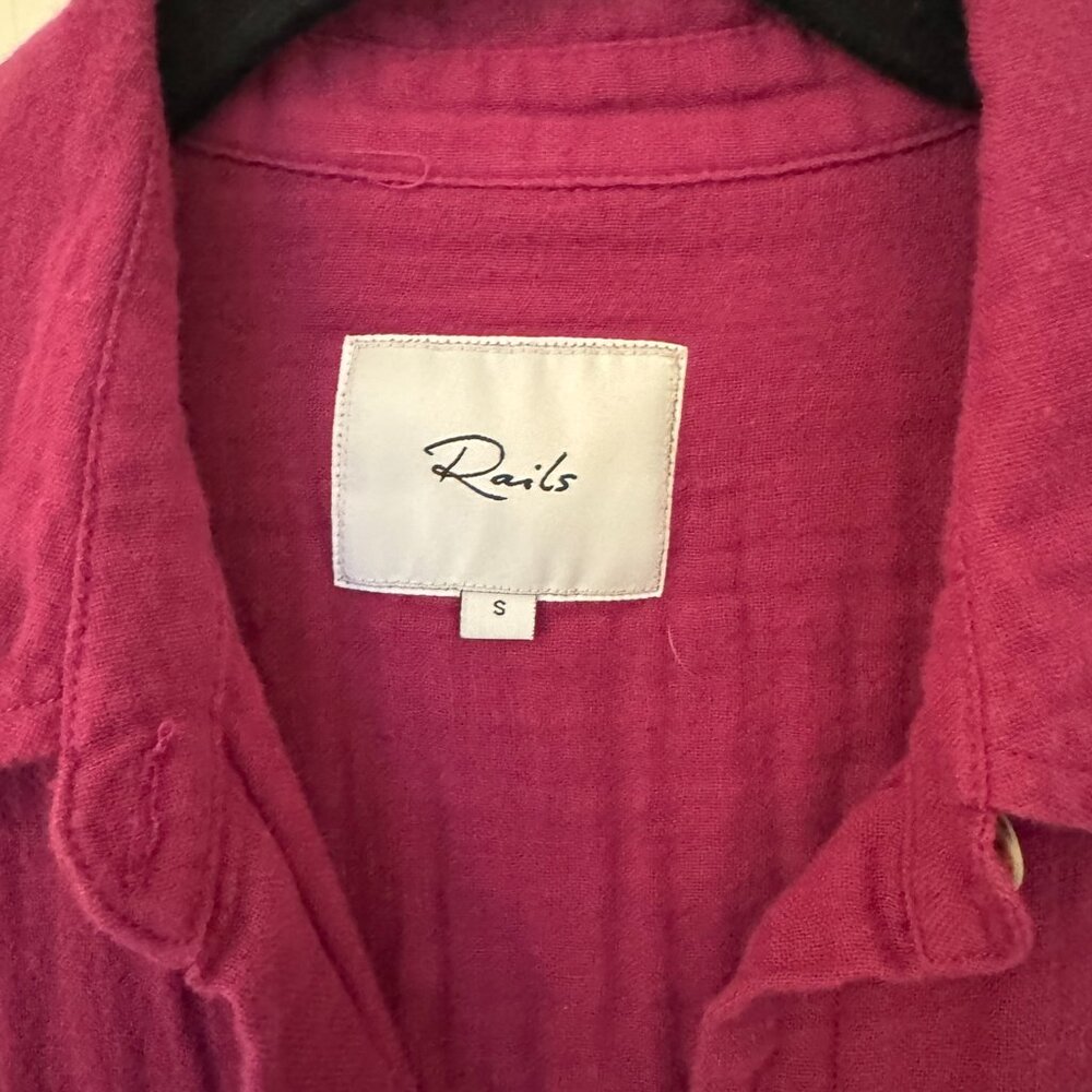 Rails Ellis Button Down Shirt In Boysenberry - image 4